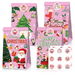 Christmas Gift Boxes Candy Box with Stickers Party Favor Mini Goody Bags Paper Gift Bag,Pink(12 Pieces,4 Styles). Available at Crazy Sales for $14.99