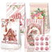 Christmas Gift Boxes Candy Box with Stickers Party Favor Mini Goody Bags Paper Gift Bag,Pink(12 Pieces,4 Styles). Available at Crazy Sales for $14.99