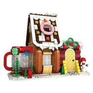 Detailed information about the product Christmas Gingerbread House Building Toy Set, Building Block Kit Christmas Playset Toy with Pen Rack, Gifts for Boys Girls (628PCS)