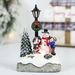 Christmas Glowing Ornament Beautiful Street Lamp Holiday Statue Luminous Desktop Ornament. Available at Crazy Sales for $19.95