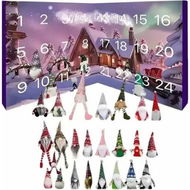 Detailed information about the product Christmas Gnome Holidays Advent Calendar 24 Days Xmas Countdown Calendar with 24 Collectable Gnome Figures for Xmas Gnome Set