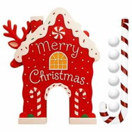 Detailed information about the product Christmas Golf Game Set With Candy Cane Club 6 Balls,Portable Golf Course Set,Christmas Golf Course Set,For Home Party Christmas Gift