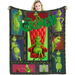 Christmas Grinch Blanket Flannel Throw 150*200cm Colorful Holiday Decor for Halloween,Thanksgiving,Christmas Decorations! For Sofa or Bed. Available at Crazy Sales for $29.99