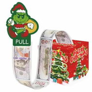 Detailed information about the product Christmas Grinch Cash Box,Christmas Decorations,Surprise Box,Christmas Surprise Money Box,Cash Gift,Funny for Women and Men,Surprise Money Gift Box