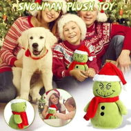 Detailed information about the product Christmas Grinch Plush Doll Green Hair Monsters Doll Christmas Decoration