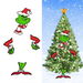 Christmas Grinch Tree Topper Decoration Large Size Cardboard Head Arms Legs Grinch Plugin For Christmas Party Home Decor. Available at Crazy Sales for $17.99