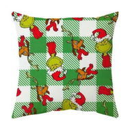 Detailed information about the product Christmas Grinchs Pillowcase Festive Decoration Sofa Bed Heads Pillow Pillowcase 45*45cm (Excluding Pillow Core)