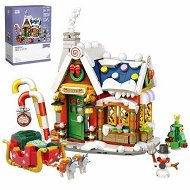 Detailed information about the product Christmas House Building Kit,Santa's Visit Block Toys Set,788 PCS Great Holiday Present Idea for Christmas Scene to Display,Party Gift for Boys Girls Age3+