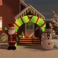 Detailed information about the product Christmas Inflatable Santa & Snowman Arch Gate LED 270 cm