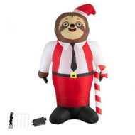 Detailed information about the product Christmas Inflatable Sloth 1.8M