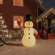 Detailed information about the product Christmas Inflatable Snowman with LEDs 120 cm