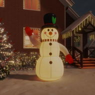 Detailed information about the product Christmas Inflatable Snowman With LEDs 240 Cm