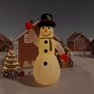 Detailed information about the product Christmas Inflatable Snowman with LEDs 805 cm