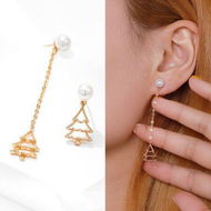 Detailed information about the product Christmas Jingle Bell Pierced Earrings Xmas Gift Jewelry