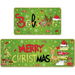 Christmas Kitchen Floor Rugs Kitchen Mat Set of 2, Merry Christmas Green Kitchen Decorations Indoor, Non Slip Soft Washable Mats (40*60+40*120cm). Available at Crazy Sales for $14.95