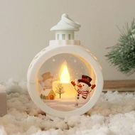 Detailed information about the product Christmas LED Lamp For House Lantern Light Candles Xmas Tree Ornaments Santa Lamp Home Decor