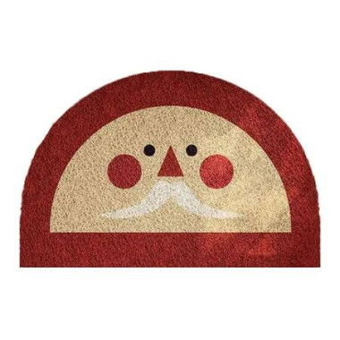 Christmas Letter 40x60cm Semicircular Christmas Floor Mat