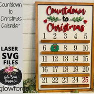 Detailed information about the product Christmas Ornaments Plain Wooden Countdown To Christmas Calendar With Moveable Christmas Decoration Countdown To Christmas Calendar Shelf Decor