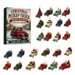 Christmas Pickup Truck Advent Calendar 24 Piece 2D Acrylic Truck Ornaments Countdown Tree Hanging Decorations. Available at Crazy Sales for $14.99