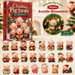 Christmas Pig Family Advent Calendar 24 Piece 2D Acrylic Ornament Set Cute Pig Hanging Decorations Christmas Countdown Gift. Available at Crazy Sales for $14.99