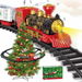 Christmas Train Set,Christmas Decoration Electric Train Around The Tree Remote Control Train with Sounds and Light,Train and Tracks,Age 3+. Available at Crazy Sales for $39.99