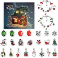 Detailed information about the product Christmas Tree Bracelet Gift Countdown Calendar Advent Jewelry Blind Box Ideal For Christmas Countdown Holiday Gift Ver.A