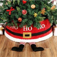 Detailed information about the product Christmas Tree Collar,Xmas Red Tree Ring for Artificial Trees,Foldable Reusable Tree Box Decor for Home,School,Office Party Decoration Santa Claus