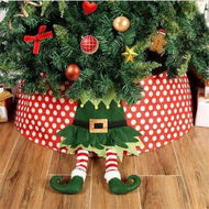 Detailed information about the product Christmas Tree Collar,Xmas Red Tree Ring for Artificial Trees,Foldable Reusable Tree Box Decor for Home,School,Office Party Decoration