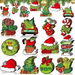 Christmas Tree Decorations Wood Christmas Tree Hanging Ornament Holiday Xmas Ornaments Christmas Decorations Decor Home Indoors 36pcs. Available at Crazy Sales for $9.99