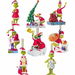 Christmas Tree Decorations,8PCS Acrylic Cute Funny Green Doll Christmas Pendants Hanging,2D Flat Tree Ornaments with Printing 10cm/3.93in. Available at Crazy Sales for $14.99