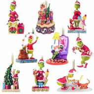 Detailed information about the product Christmas Tree Decorations,9Pcs Acrylic 2D Funny Green Doll Pendant,Flat Ornaments Hanging Decor 10cm/3.93in