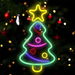 Christmas Tree Neon Light Signs, Festival LED Xmas Tree Neon Light Wall Decorative Light USB Powered for Bedroom Birthday Party. Available at Crazy Sales for $29.95