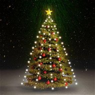 Detailed information about the product Christmas Tree Net Lights with 180 LEDs Cold White 180 cm