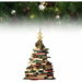 Christmas Tree Shape Bookshelf Pendant,Hanging Sleigh Pendants,Christmas Books Acrylic Ornaments Gifts (F). Available at Crazy Sales for $6.99