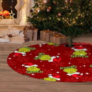 Detailed information about the product Christmas Tree Skirt 36 Inch Christmas Tree Ornaments for Tree Indoor Outdoor Christmas Decorations Xmas Tree Mat for Christmas Festival Party Decor