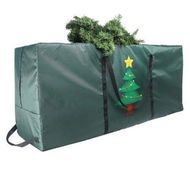 Detailed information about the product Christmas Tree Storage Bag | Christmas Tree (Single print), Fits Up Heavy Duty 600D Oxford Xmas Holiday Tree Bag with Durable Handles & Dual Zipper 122 * 38 * 51cm (Green)