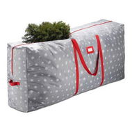 Detailed information about the product Christmas Tree Storage Bag, 165 x 38 x 76 cm, Heavy Duty Plaid Storage Container, 210D Waterproof silver coated Oxford cloth