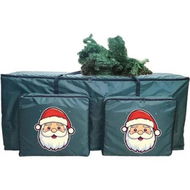 Detailed information about the product Christmas Tree Storage Bag 48 Inch Zippered Organizer for Holiday Decoration Storages, Seasonal Supplies with Carry Handles and Small Bags