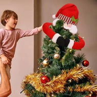 Detailed information about the product Christmas Tree Topper Santa Claus Doll Hugger,Christmas Home Decorations Christmas Tree Topper For Home Decor
