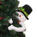 Christmas Tree Topper Snowman Doll Hugger,Christmas Home Decorations Christmas Tree Topper For Home Decor. Available at Crazy Sales for $19.99