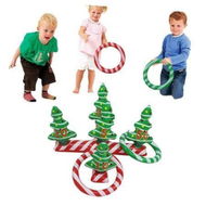 Detailed information about the product Christmas Tree Toss Game Inflatable Toss Game Inflatable Toys Game Props Decorate Child Inflatable Toy