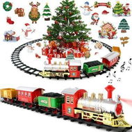 Detailed information about the product Christmas Tree Train With Lights And Sound Christmas Decoration Decor Xmas Gifts For Kids