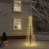 Detailed information about the product Christmas Tree with Spike Warm White 108 LEDs 180 cm