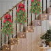 Christmas Tree Wreath, Front Door Wreath with Ball Ornsments for Christmas Decoration (1 Pack). Available at Crazy Sales for $26.95