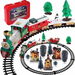 Christmas Village Set Battery Operated Christmas Tree Decoration Train Set. Available at Crazy Sales for $44.11