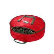 Detailed information about the product Christmas Wreath Storage Bag Water Resistant Fabric Dual Zipper 90X20cm Holiday Artificial Holiday Decoration Organiser