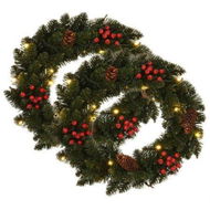 Detailed information about the product Christmas Wreaths 2 pcs with Decoration Green 45 cm