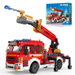City Fire Truck Building Set with Extendable Ladder for Boys 6 7 8 and Up, Fire Engine Rescue Emergency Vehicle Building Blocks, 798PCS. Available at Crazy Sales for $34.95