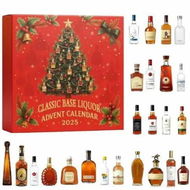 Detailed information about the product Classic Base Liquor Advent Calendar 2025, 24 Days of Premium Whisky and Beer for Christmas Countdown