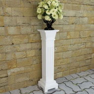 Detailed information about the product Classic Square Pillar Plant Stand MDF